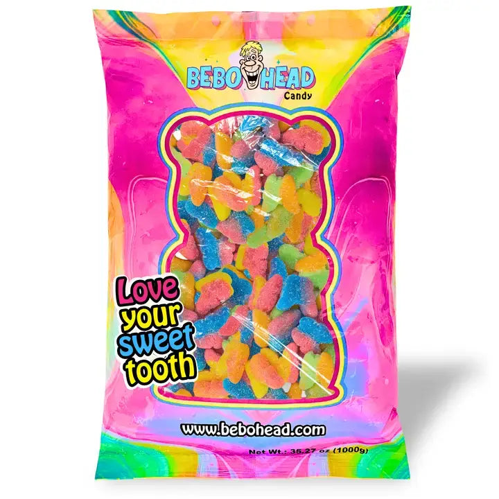 Bulk Candy Gummies β Sour! Butterflies - Case of 26.45 lb