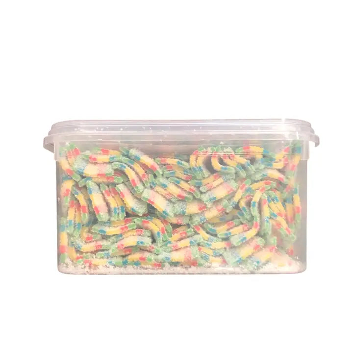 Bulk Candy Belts – Sour Rainbow - Case of 19.8 lbs