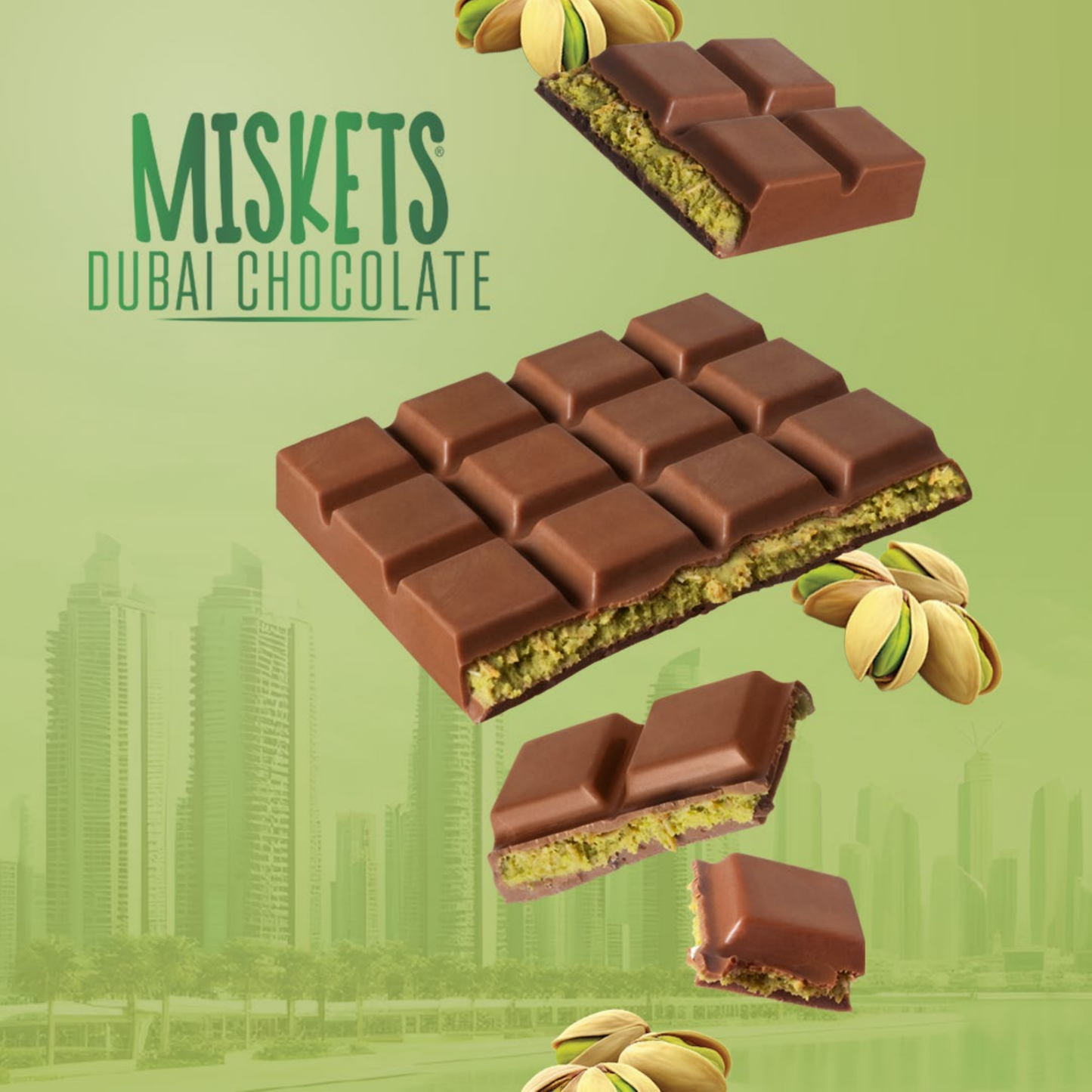 Dubai Chocolate Bar - Case of 72