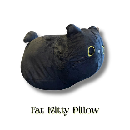 Fat Pillow Kitty Black - Case of 12