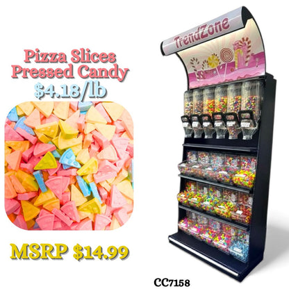 Bulk Candy Pressed Candy – Pizza Style - Case of 22lb