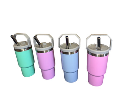 Mini Jug with straws 2.5oz - Pastel - Case of 16