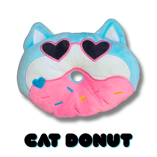 Cat Donut Plush - Case of 36