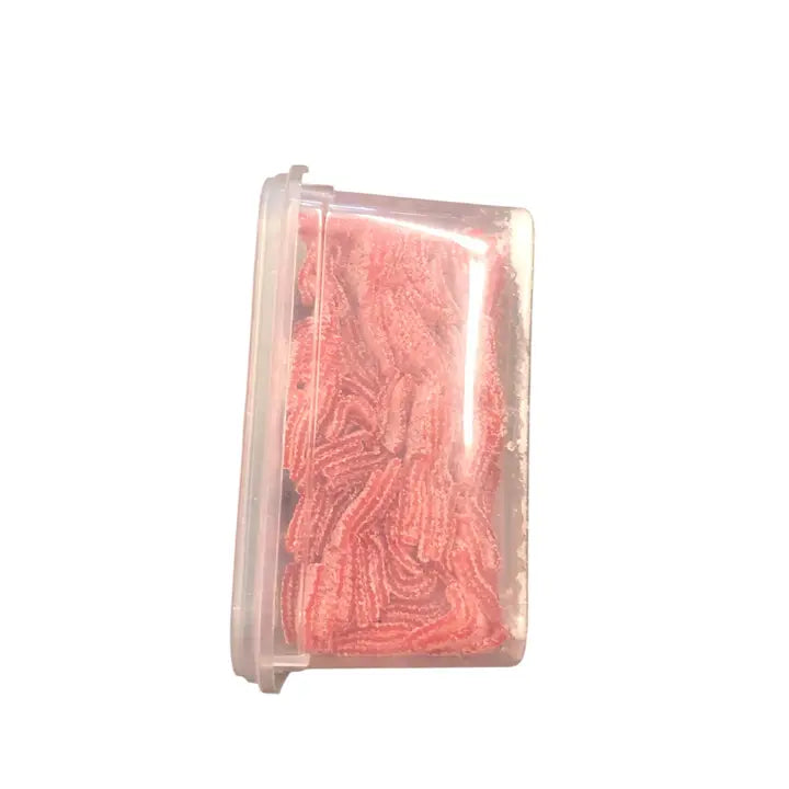 Bulk Candy Belts – Sour Cherry - Case of 19.8 lbs