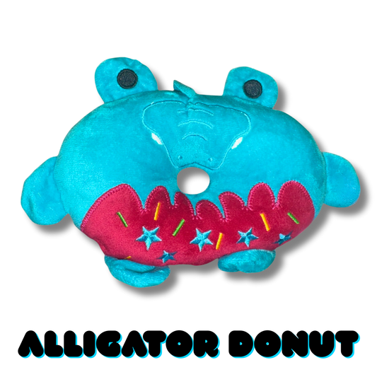 Alligator Donut Plush - Case of 36