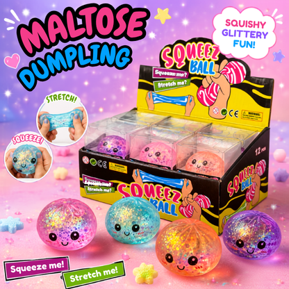 Maltose Mini Dumplings Squishy – 12 pcs