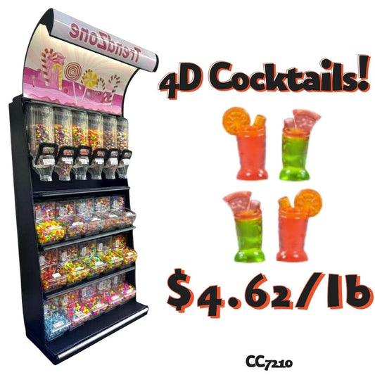 Bulk Candy Gummies  – 4D Cocktail Case of 26.4lb