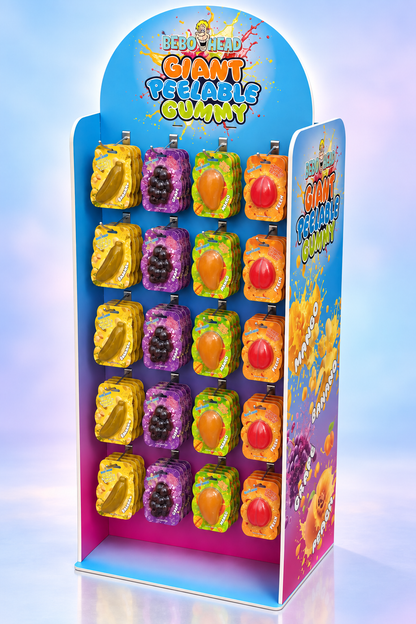 Giant Peelable Gummys + Full Display Bundle