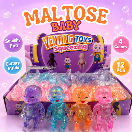 Maltose Baby Squishies – 12 pcs