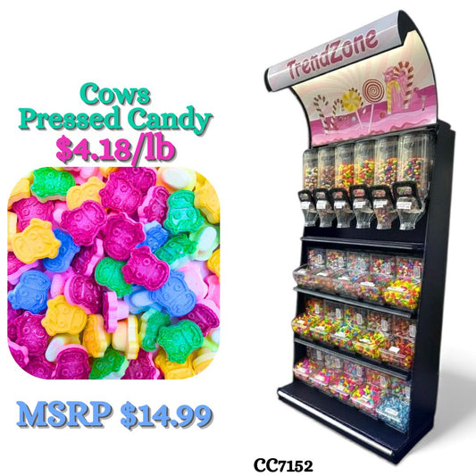 Bulk Candy Pressed Candy – Cows Style - Case of 22lb
