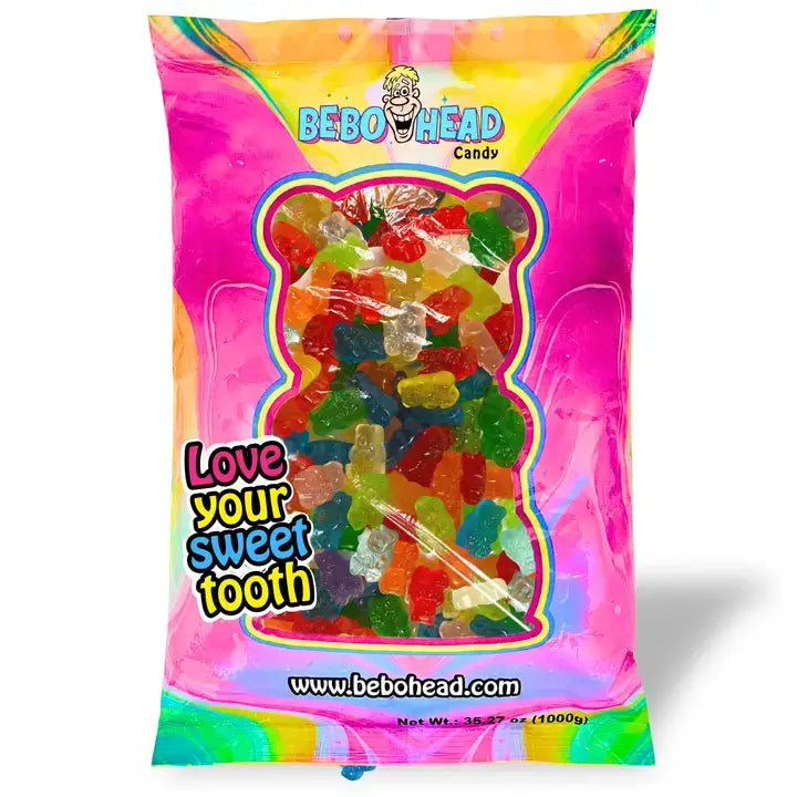 Bulk Candy Gummies – Sour! Bears - Case of 26.45 lb