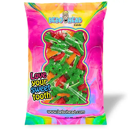 Bulk Candy Gummies – Gators - Case of 26.45 lb