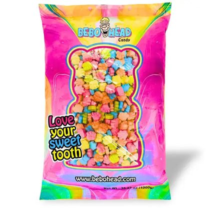 Bulk Candy Pressed Candy – Rock Paper Scissors Style - Case of 22lb