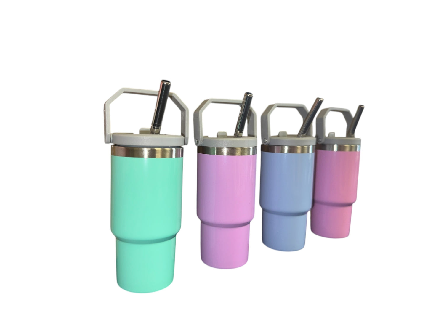 Mini Jug with straws 2.5oz - Pastel - Case of 16