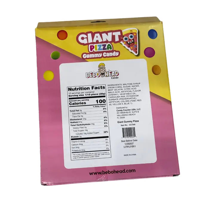 Giant Gummy - Pizza Case of 24