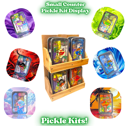 Small Counter Pickle Kit Display - 1pc