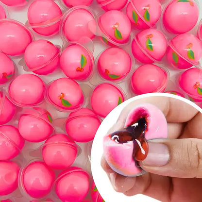 Bulk Candy 100ct Party Tub - Bebo Head Cherry Jelly Filled Gummies - Case of 8