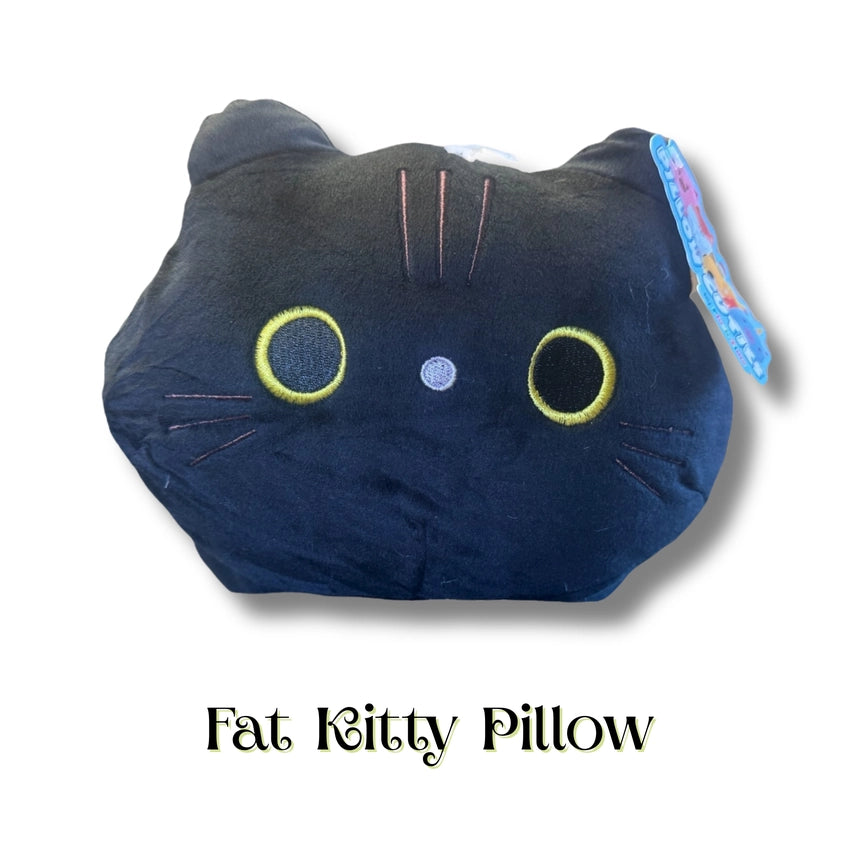 Fat Pillow Kitty Black - Case of 12