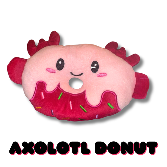 Axolotl Donut Plush - Case of 36