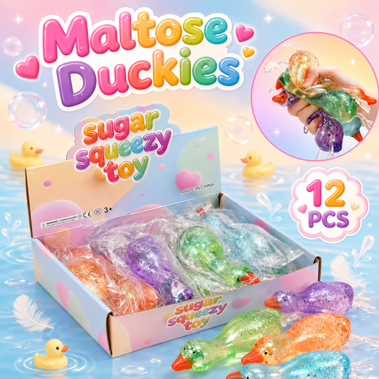 Maltose Squishy - Duckies – 12 pcs