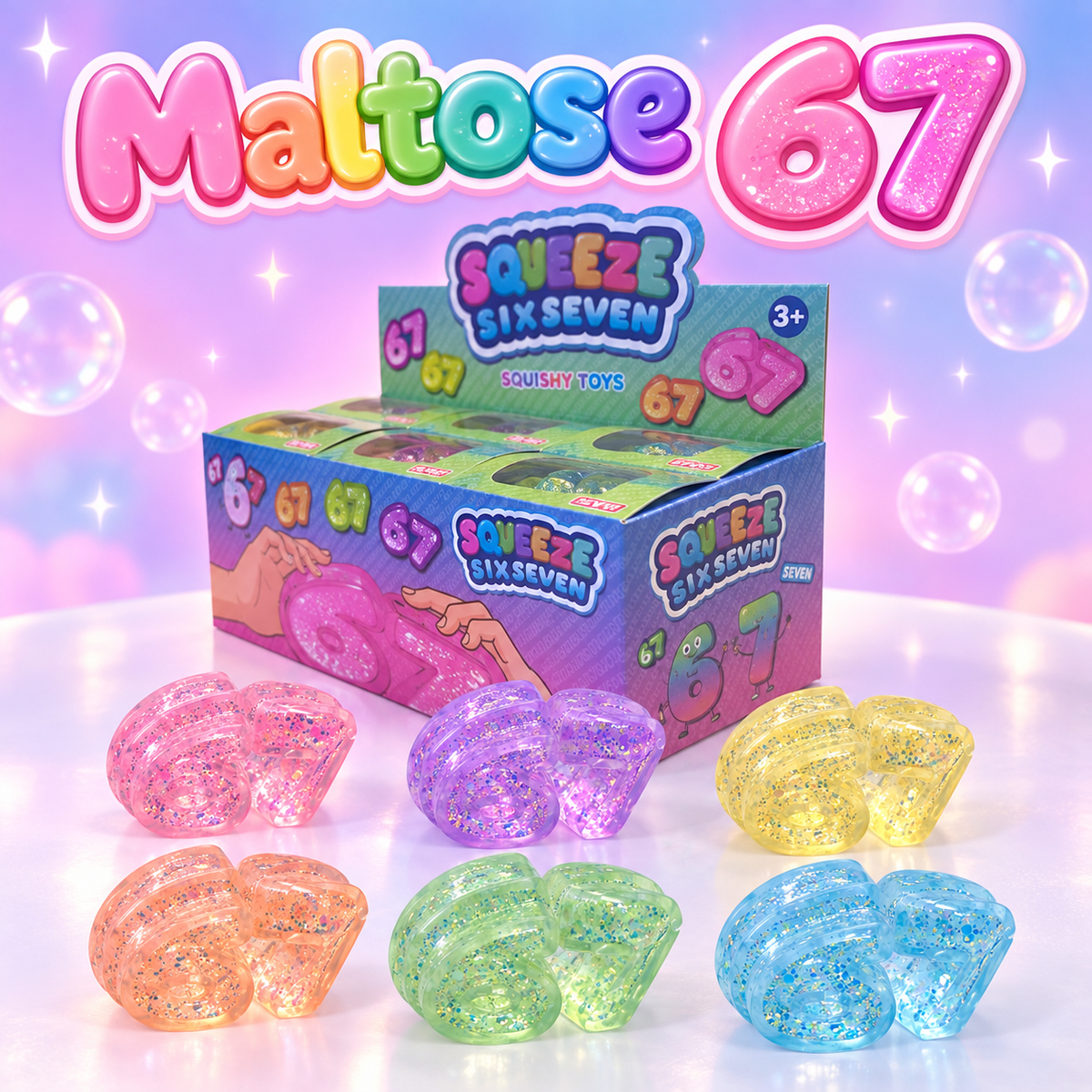 Maltose Squishy - 67 – 12 pcs