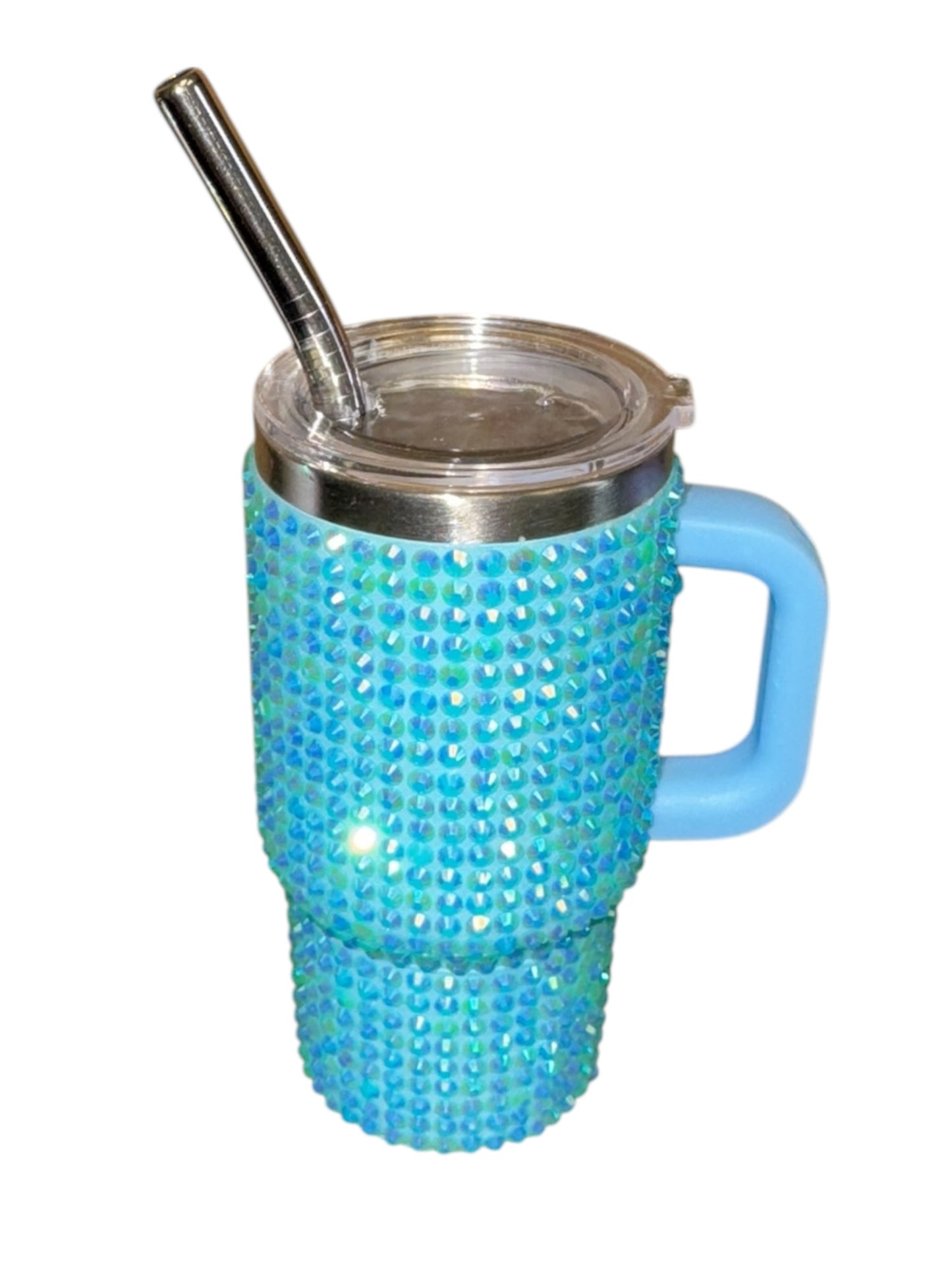 Mini Tumblers with straws 2.5 oz - Bedazzled - Case of 16