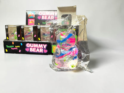 Maltose Clear Bear Squishy – 12 pcs