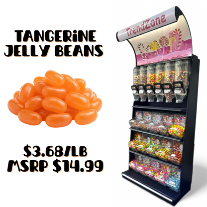 Bulk Candy Jelly Beans - Tangerine