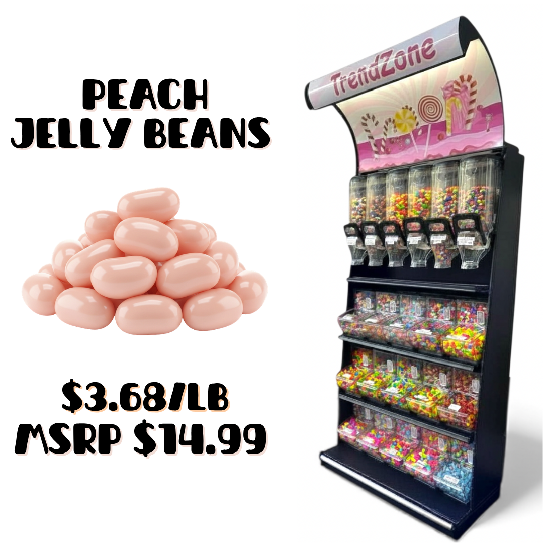 Bulk Candy Jelly Beans - Peach