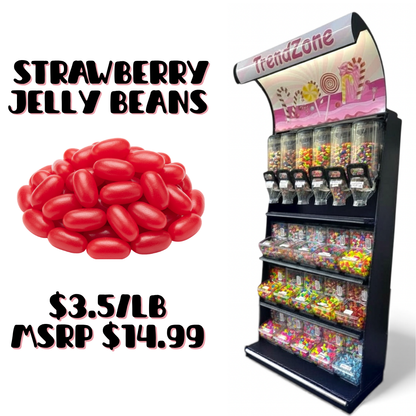 Bulk Candy Jelly Beans - Strawberry