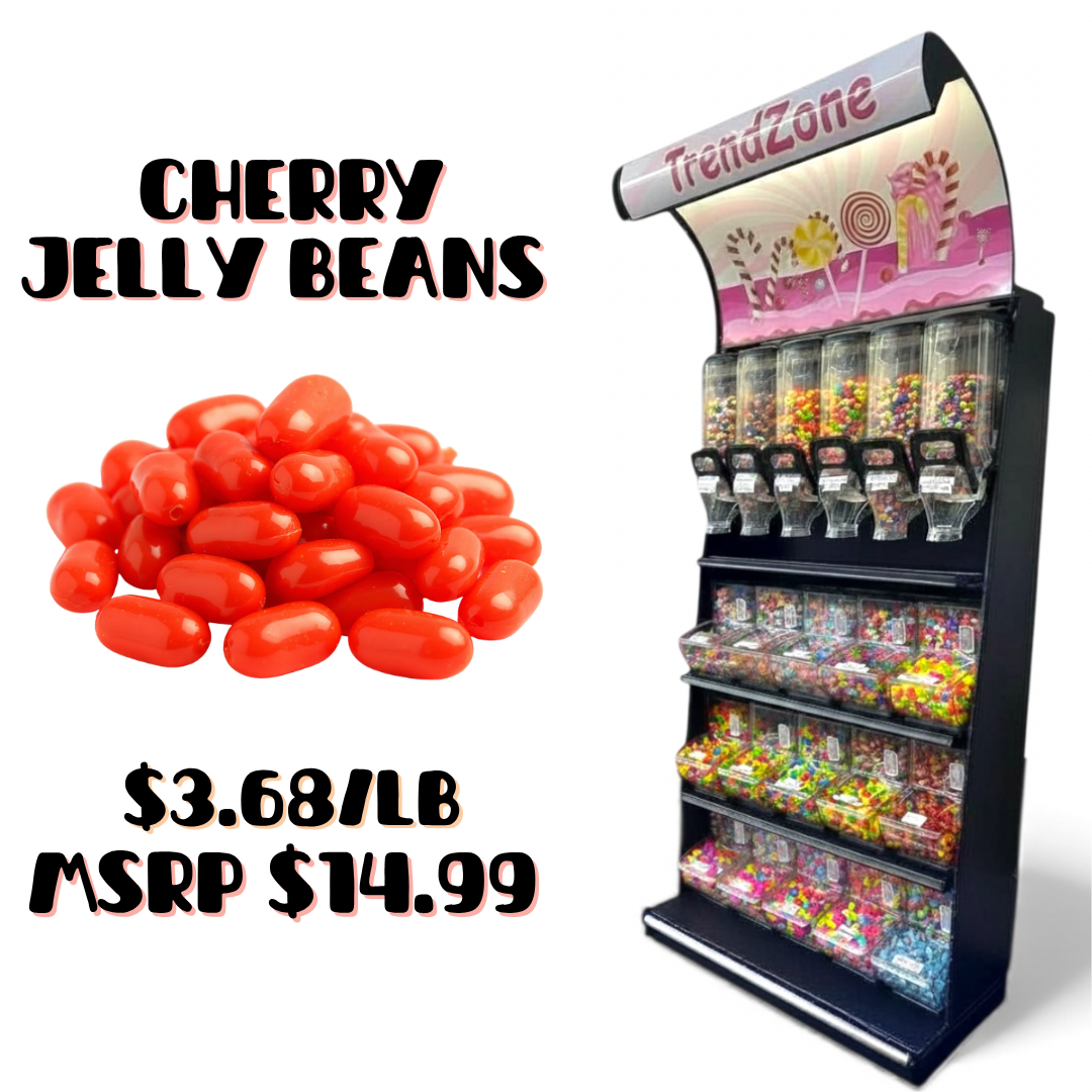 Bulk Candy Jelly Beans - Cherry