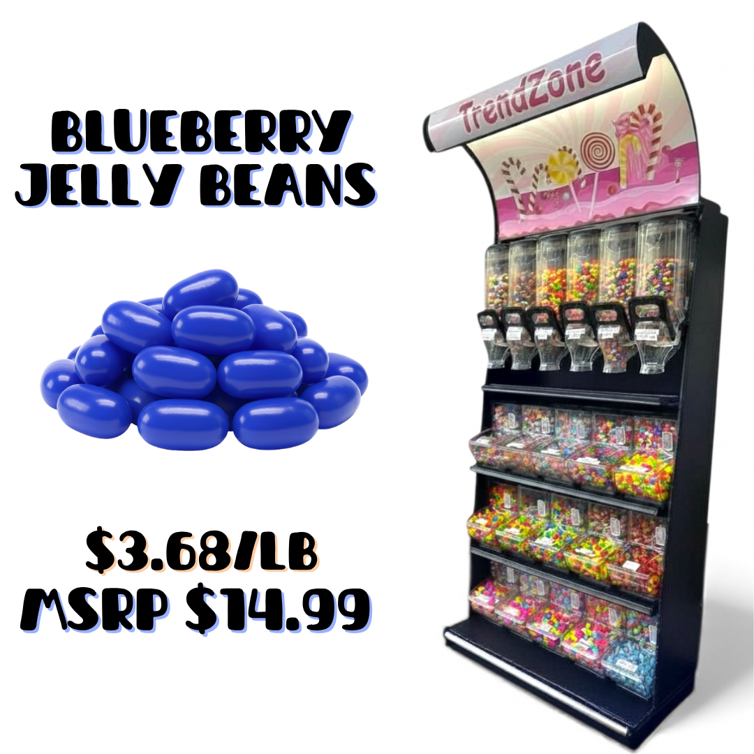 Bulk Candy Jelly Beans - Blueberry