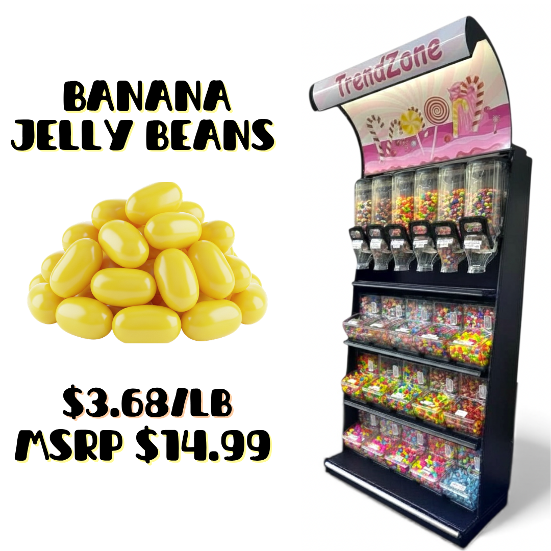 Bulk Candy Jelly Beans - Banana