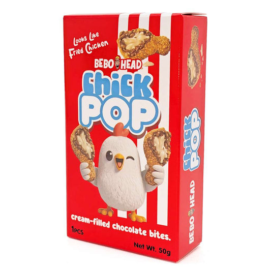Chick Pop Cream-Filled Chocolate Bites - Case of 72