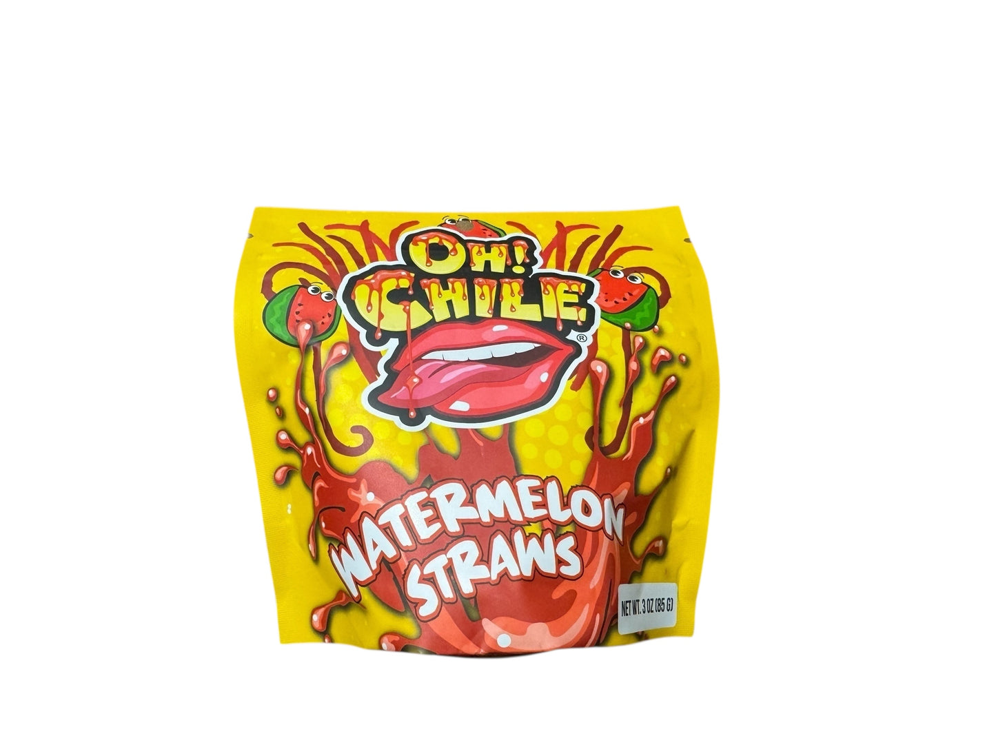 Oh! Chile Watermelon Straws - Case of 12