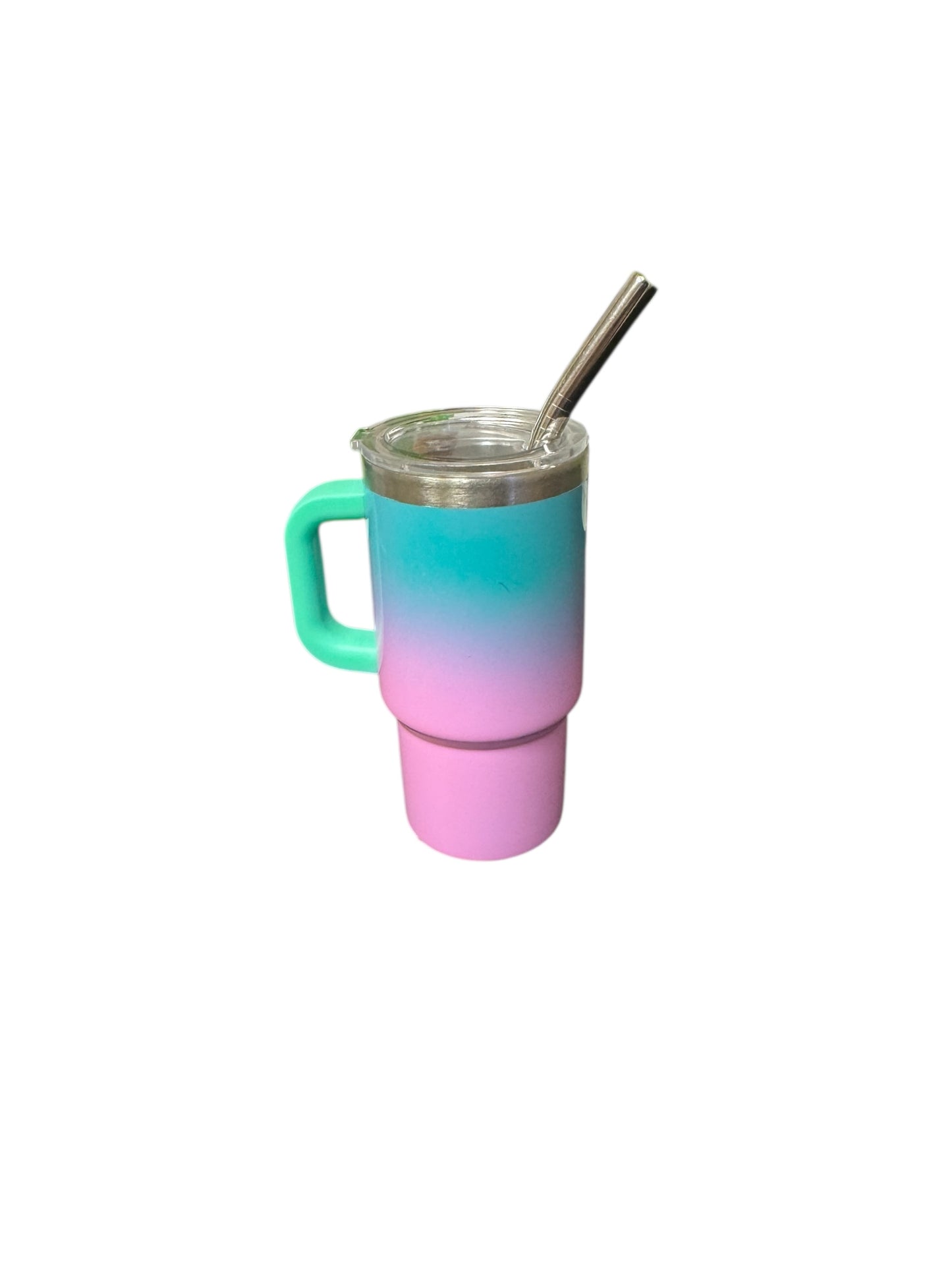 Mini Tumblers with straws 2.5 oz - Ombre - Case of 16