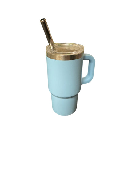 Mini Tumblers with straws 2.5 oz - Solid - Case of 48