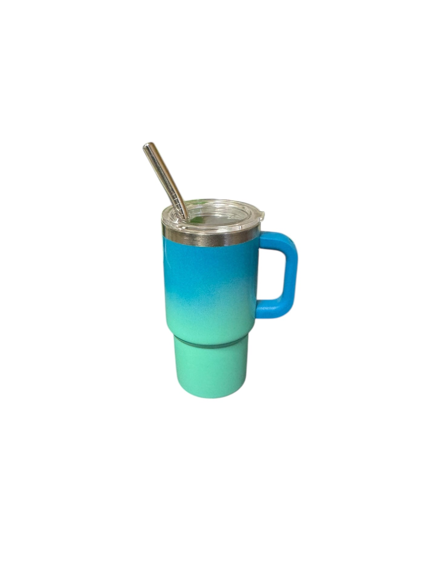 Mini Tumblers with straws 2.5 oz - Ombre - Case of 16