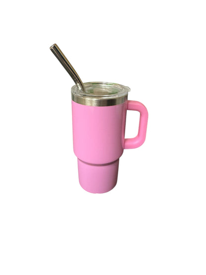 Mini Tumblers with straws 2.5 oz - Solid - Case of 48