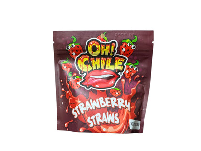 Oh! Chile Strawberry Straws - Case of 12