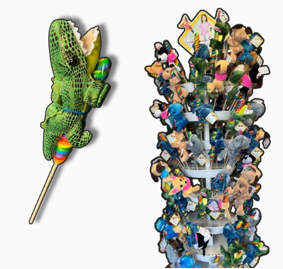 Alligator Lolli Slap Bracelet 18pcs case