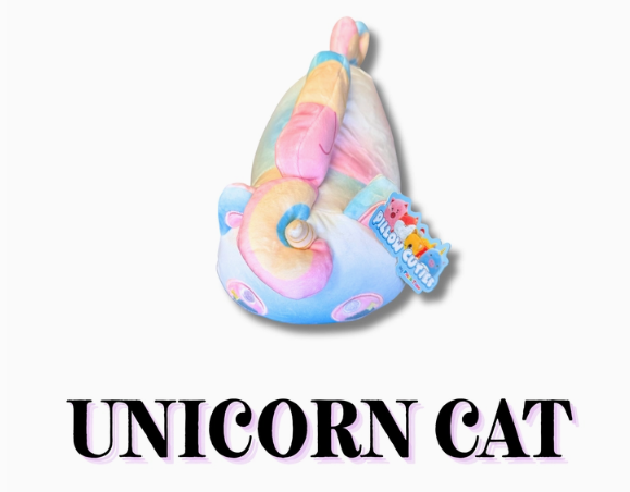 Unicorn kitty pillow - Case of 12