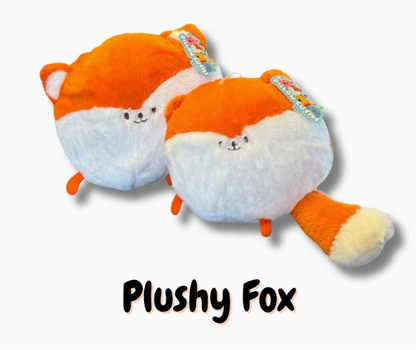 Plushy Fox Pillow 9in (Medium) - Case of 12