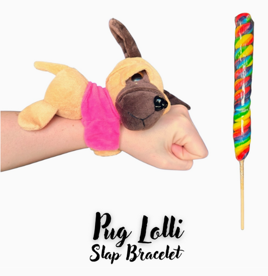 Pug lolli bracelet Case of 18