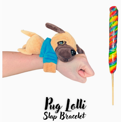 Pug lolli bracelet Case of 18