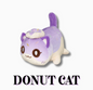 Donuts pillow Kitty - Case of 12