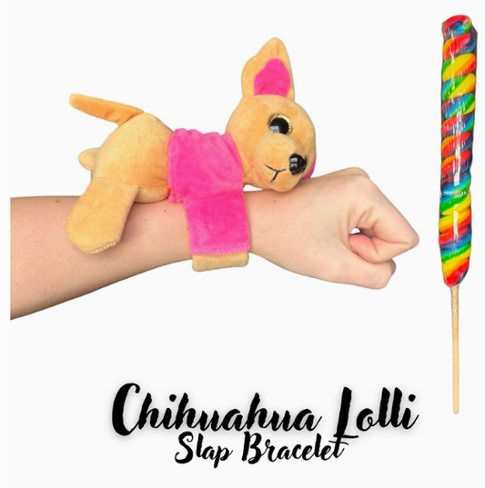 Chihuahua lolli bracelet - Case of 18