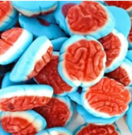 Bulk Candy Gummies – Brains - Case of 26.45 lb