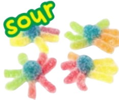 Bulk Candy Gummies – Sour! Spider - Case of 26.45 lb