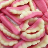 Bulk Candy Gummies – Teeth - Case of 26.45 lb